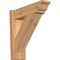 Ekena Millwork Traditional Smooth Traditional Outlooker, Western Red Cedar, 5 1/2"W x 18"D x 18"H OUT06X18X18TRA01SWR - alternate 1